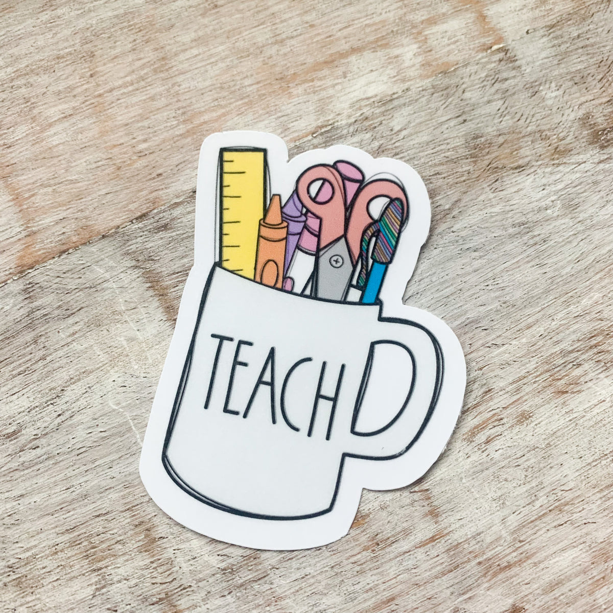 Hello Rainbow Stickers – The Teaching Texan