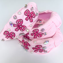 Load image into Gallery viewer, PINK BOW HEADBAND
