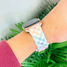 Load image into Gallery viewer, Pastel Plaid Watch Band
