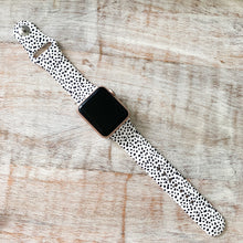 Load image into Gallery viewer, Black Speckled Watch Band
