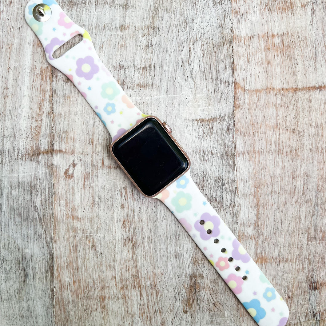 Floral Star Watch Band