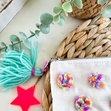 Load image into Gallery viewer, Colorful Pom Pom Pouch
