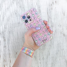 Load image into Gallery viewer, Pink Smileys iPhone Case
