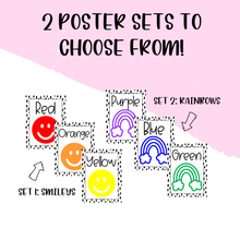 Load image into Gallery viewer, Color Posters | SPOTTED SMILEYS | DIGITAL DOWNLOAD
