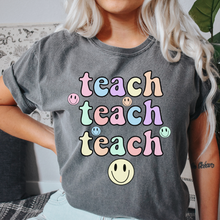Load image into Gallery viewer, Smiley TEACH Tee
