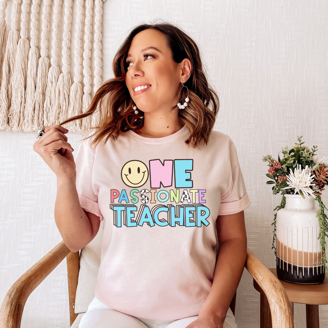 One Passionate Teacher Tee
