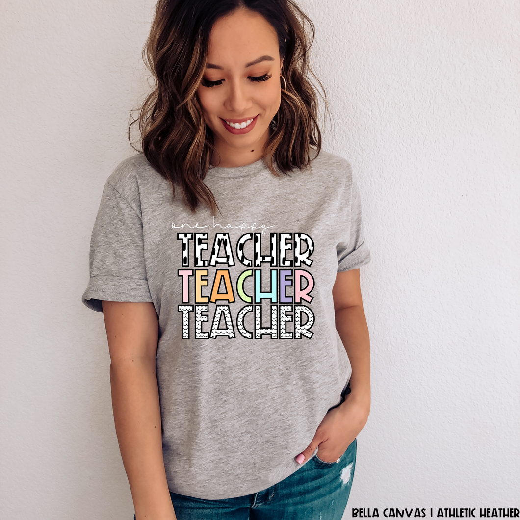 One Happy Teacher Tee